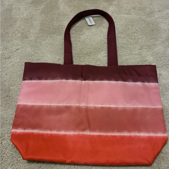 Clinique Gradient Pink and Red Women's Tote Bag. NWT - Picture 3 of 7